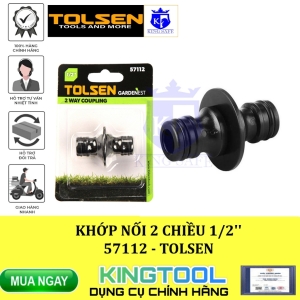 KHỚP NỐI, ĐẦU NỐI ỐNG CÁC LOẠI CHIỀU TOLSEN - HÀNG CHÍNH HÃNG
