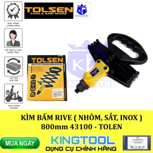 KÌM BẤM RIVE (NHÔM, SẮT, INOX) 800mm TOLSEN - HÀNG CHÍNH HÃNG