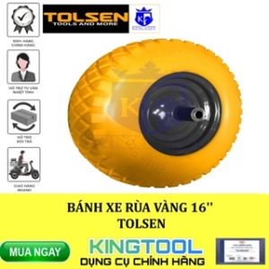 BÁNH XE RÙA ĐEN/ VÀNG 16'' TOLSEN - HÀNG CHÍNH HÃNG