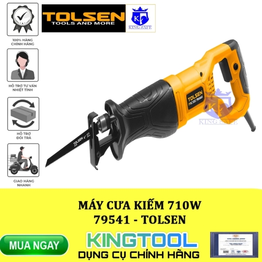 MÁY CƯA KIẾM 710W 79541 TOLSEN - KINGSAFE HÀNG CHÍNH HÃNG