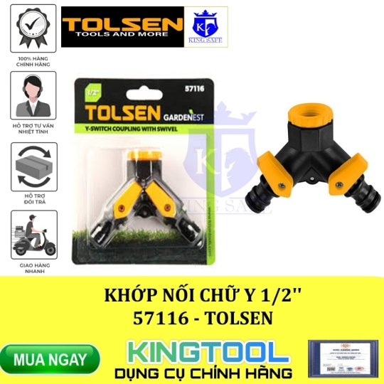 KHỚP NỐI, ĐẦU NỐI ỐNG CÁC LOẠI CHIỀU TOLSEN - HÀNG CHÍNH HÃNG