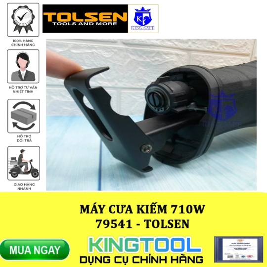 MÁY CƯA KIẾM 710W 79541 TOLSEN - KINGSAFE HÀNG CHÍNH HÃNG