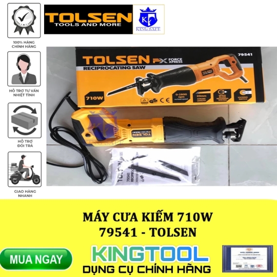 MÁY CƯA KIẾM 710W 79541 TOLSEN - KINGSAFE HÀNG CHÍNH HÃNG
